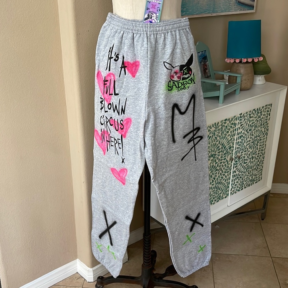 Trisha’s SADBOY2005 They-Them Sweatpants NWT Marsanne Brands